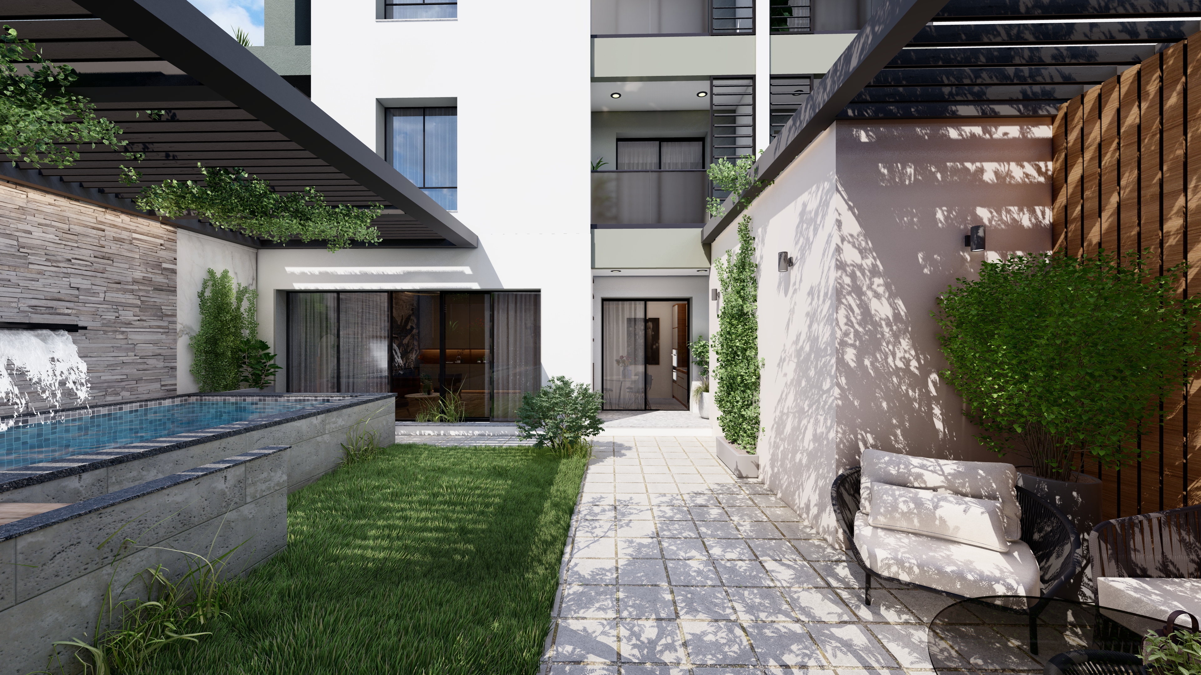 Jardin et espace extérieur Pergola